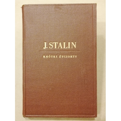 J. Stalin. Krótki życiorys