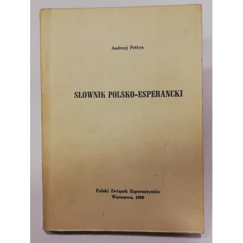 Słownik polsko-esperancki