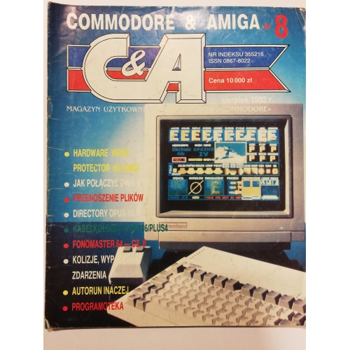 Commodore & Amiga  C&a 8/92