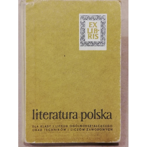 Literatura polska do początku XIX wieku