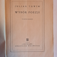 Wybór poezji. W nowym układzie