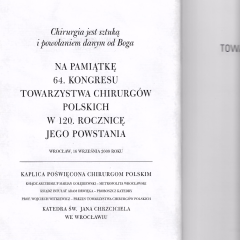 Chirurgia Dolnośląska i Opolska 1945-2009