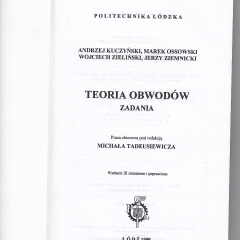 Teoria Obwodów. Zadania