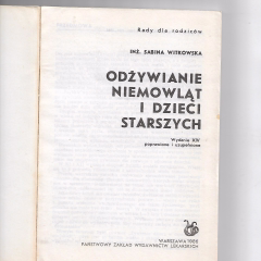 Odżywianie niemowląt i dzieci starszych