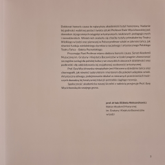Ewa Wycichowska. Doktor honoris causa Akademii Muzycznej im. Grażyny i Kiejstuta Bacewiczów w Łodzi