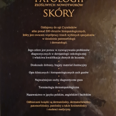 Atlas patologii złośliwych nowotworów skóry