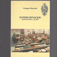 Zapiski senackie (październik 2001-maj 2005)