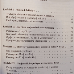 Rosyjscy nacjonaliści w latach 1992-1996 Od detradycjanalizcji do retradycjonalizacji